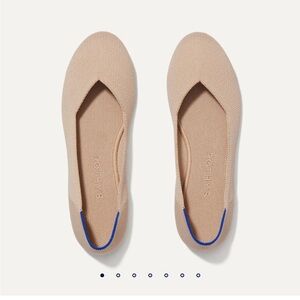 Rothy’s Flat in Ecru, Size W 8.5 - Used, excellent condition